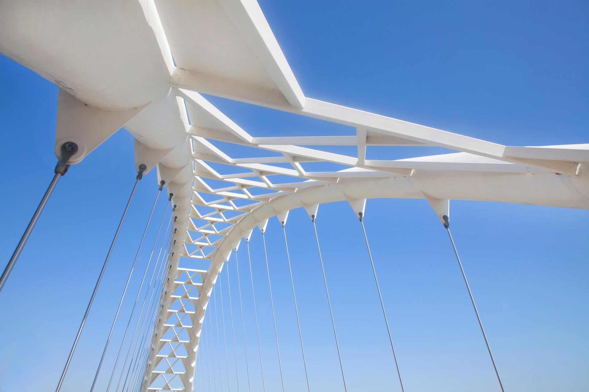 Canada, Ontario, Toronto Humber Bay Arch Bridge